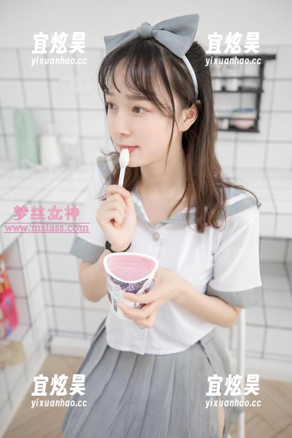 MSLASS梦丝女神 - 原图直击！璇璇的小黄鸭帽，带你徜徉在奇幻的鸭鸭世界！